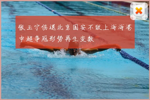 张玉宁伤退北京国安不敌上海海港中超争冠形势再生变数